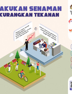 Lakukan Senaman Kurangkan Tekanan